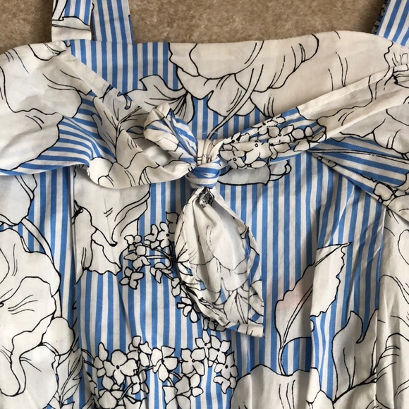 New With Tag Kids Cotton Floral Romper - Picture 3 of 4